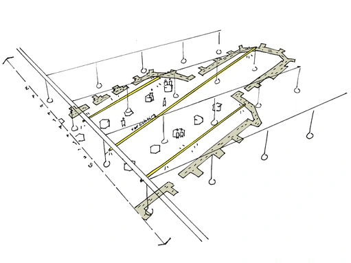 Walburgiskerk en Burchtmuur